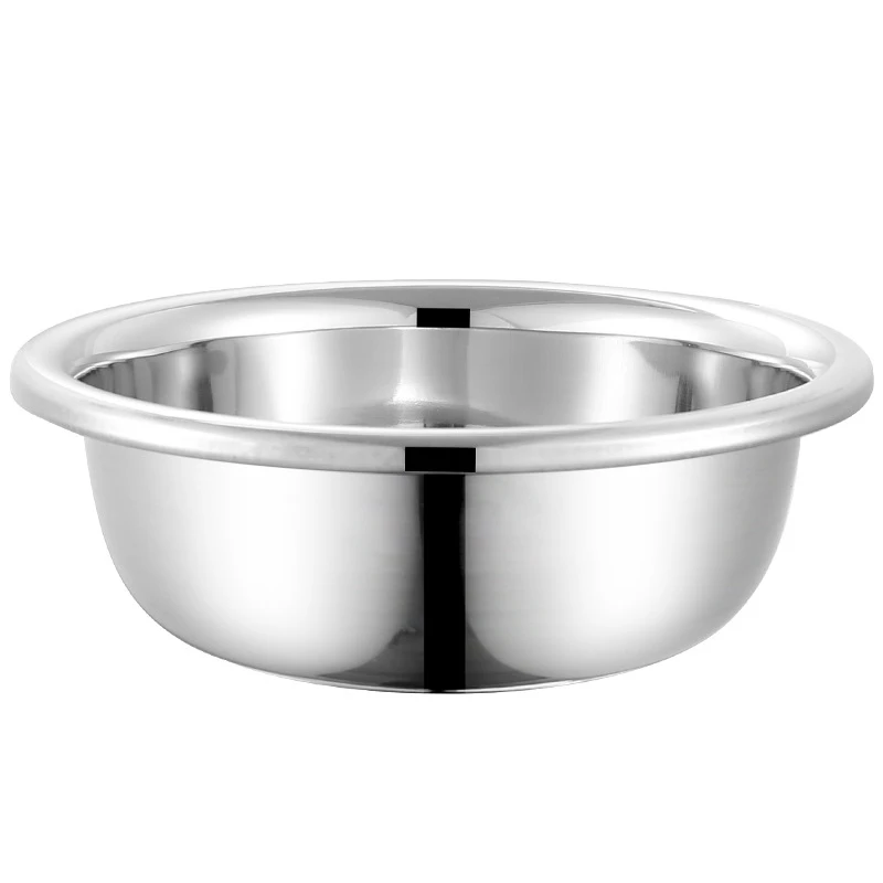 FTS basin Food Grade Hot selling Wholesale Stainless Steel catering Kitchen supplies stackable Mixing Bowl