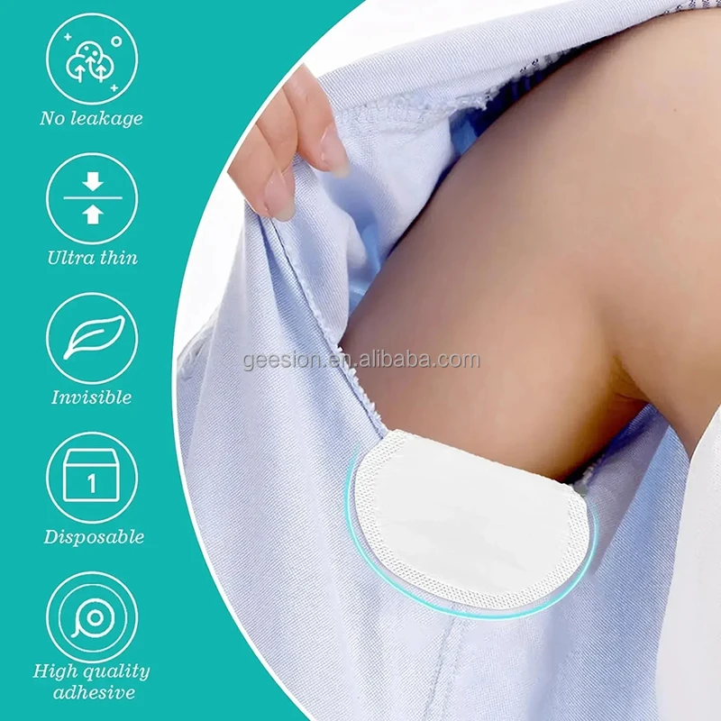 Wholesale Custom Products Stop Sweating Patches Hot Sell Summer Used Armpit Sweat Pad