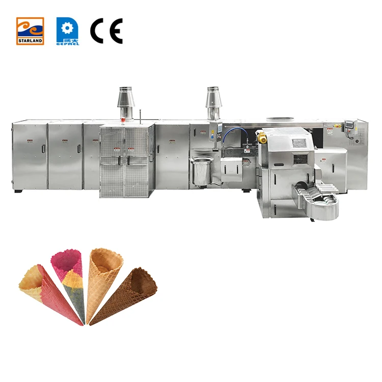 Factory Direct Sales Fully Automatic Multifunctional Roll Sugar Cone Making Machine With CE