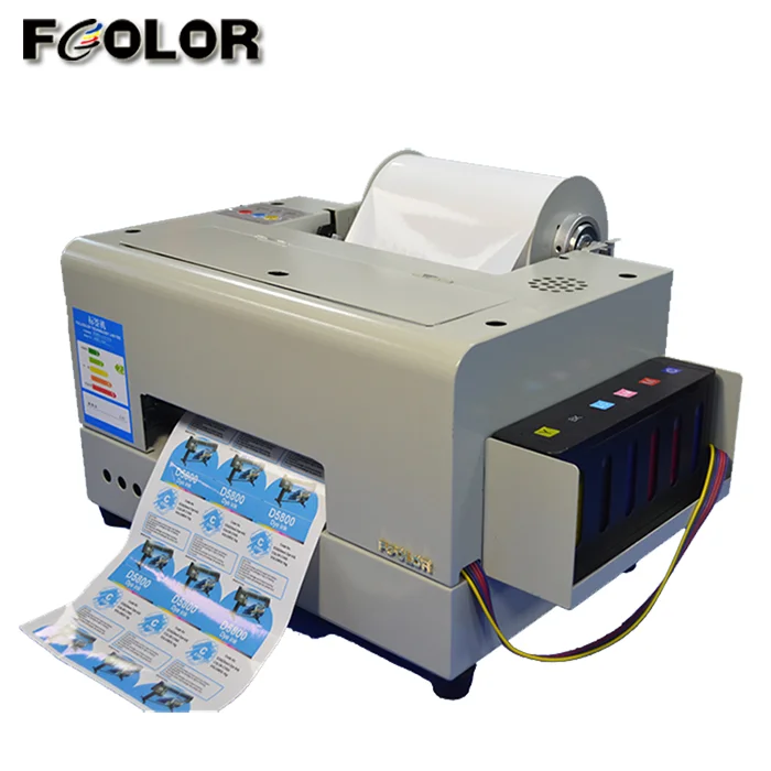 USB Port colors Barcode Printer FC-LP800 for Paper Roll and Adhesive Sticker Printing