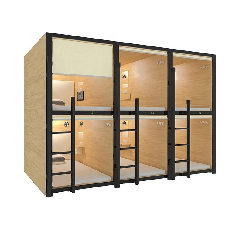 The most practical and beautiful capsule bed multiple beds Give your hotel a facelift