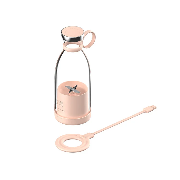 Portable USB Hand Machine Juicer  Electric Fruit Mixer Cup Outdoor Smoothies Mini Blender Wireless Juicer Bottle