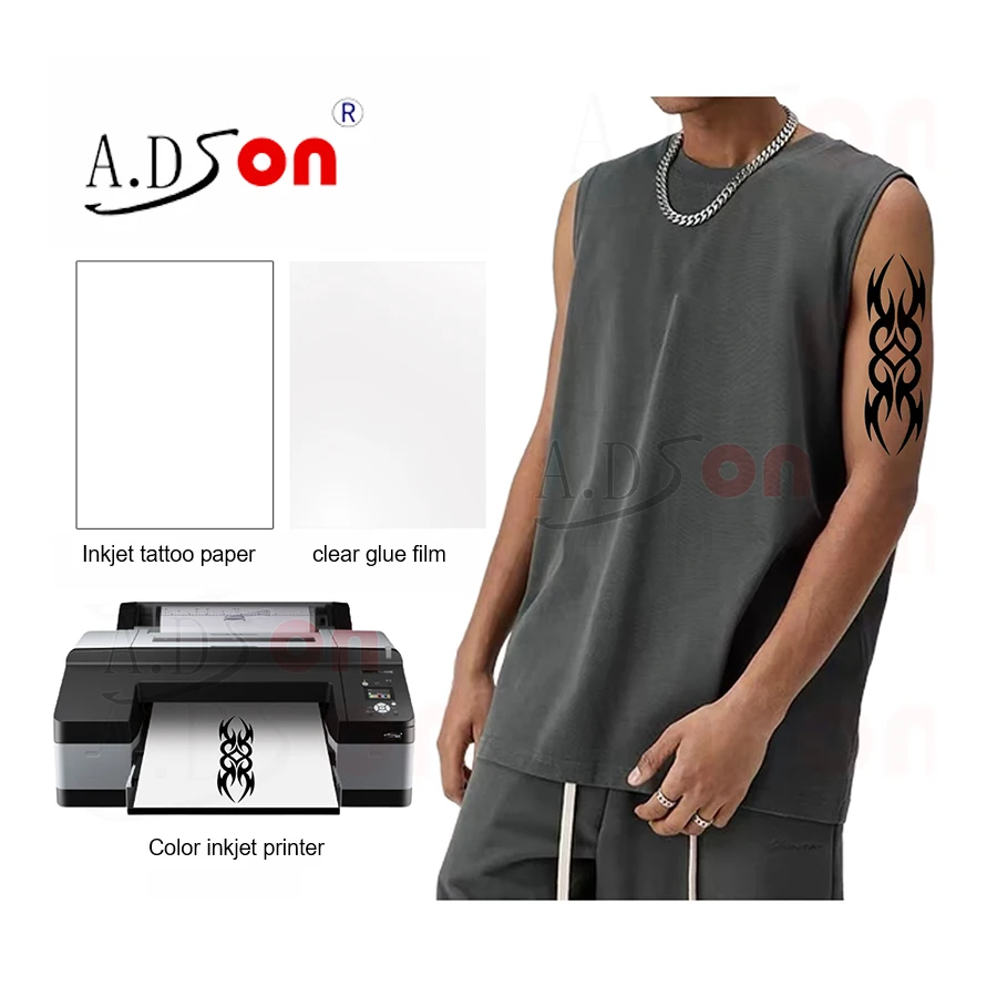 Empty Tattoo Paper Inkjet Tattoo Blank  Transfer Paper For Printing Your DIY Custom Temporary Tattoo