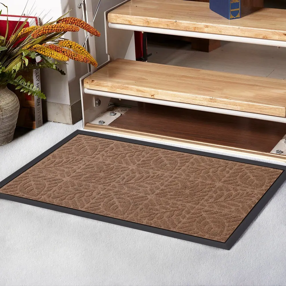 Vulcanized Molded Embossed Water Absorbing Absorbent Mud Removal Gorilla Grip Polypropylene PP Footmat Doormat
