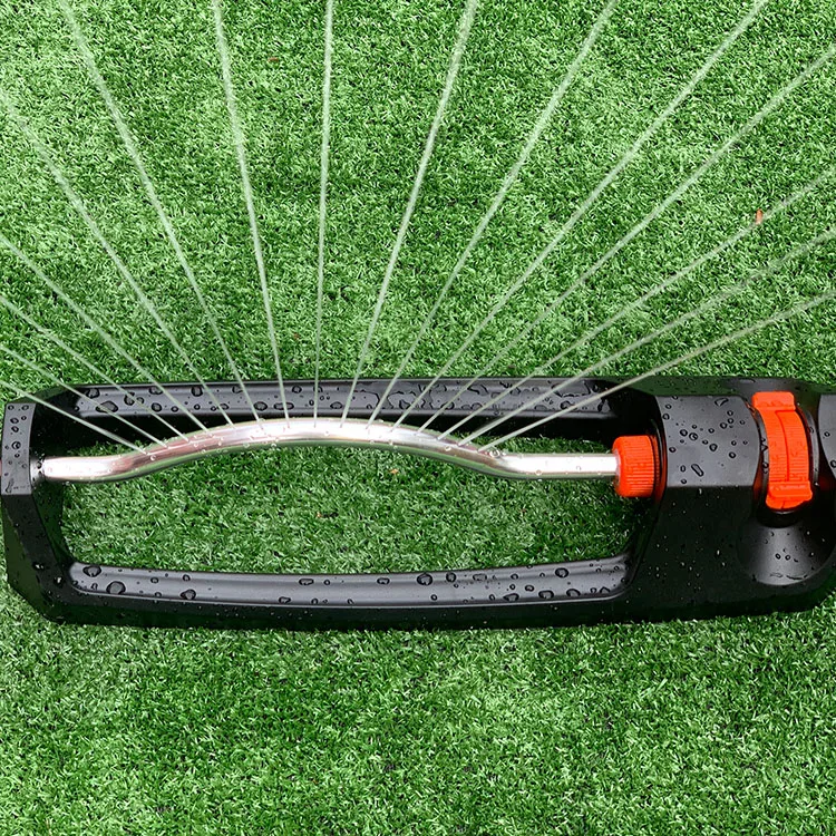 Garden Lawn Watering Irrigation Automatic 15 Holes Oscillating Sprinkler Oscillating Sprinkler