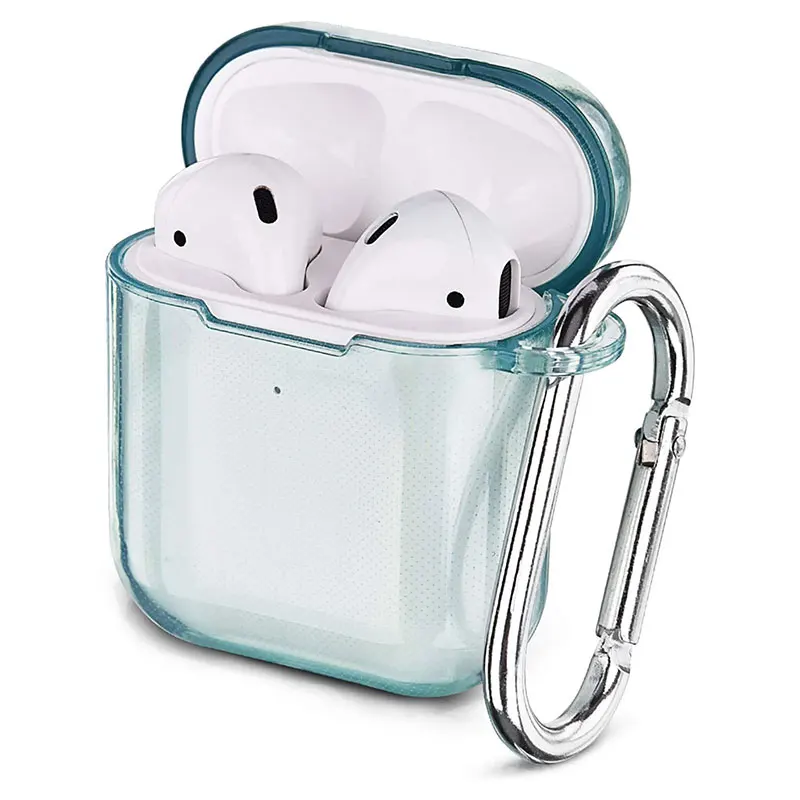 For Airpods Pro Air Pods 2 Airpod 3 Earphones Accessories TPU transparent Protective Headphone Cover Wireless Charging Case