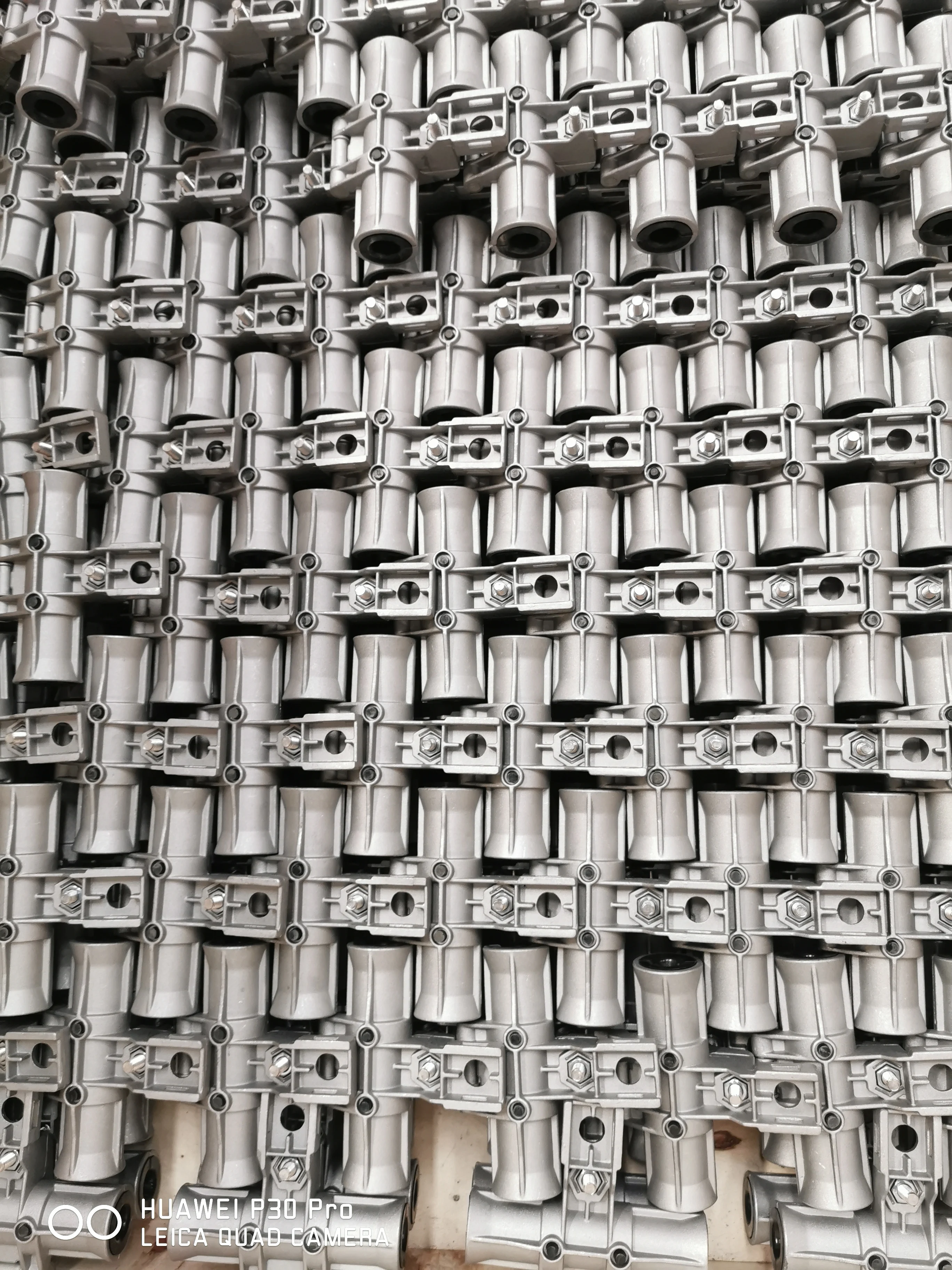 Dead End Aluminium suspension overhead ADSS fiber optic cable clamp