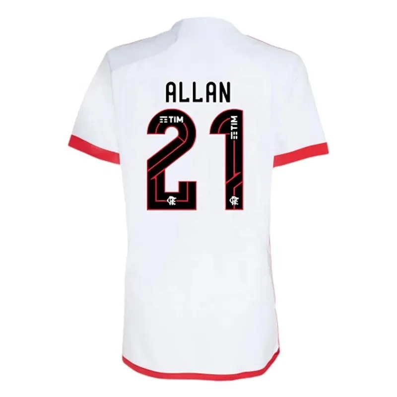 24 25 Flamengo Player Mens Soccer Jerseys Long Sleeve GABI PEDRO  L. ARAUJO FABRICIO BRUNO ALLAN DE Training Wear