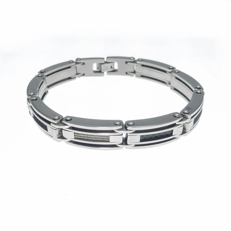 Хип-хоп ювелирные изделия Модные браслеты мужские цепи браслет из нержавеющей стали мужской