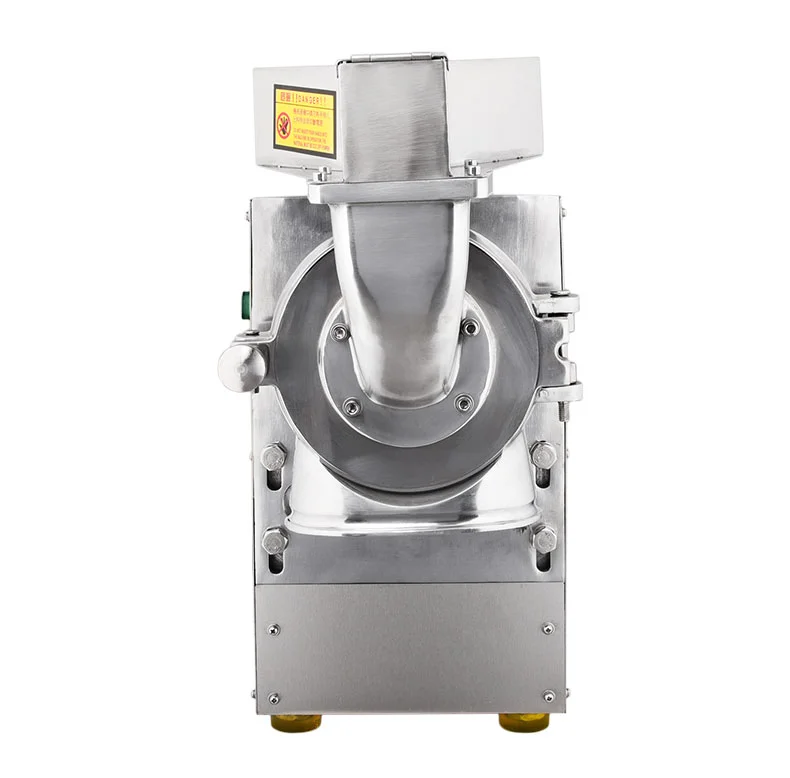  HANBOO HBM-107 Air Cooling Stagewise Ceaseless Pulverizer Grain and Spice Mill 6 Hammer
