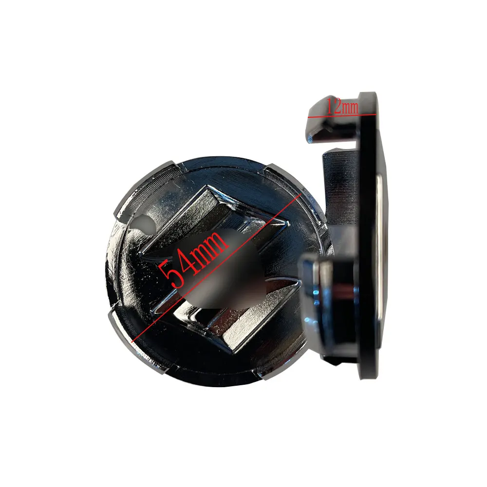 Black Hub Center Cover 54MM SX4 Grand Vitara S-cross Alto Celerio For Suzuki