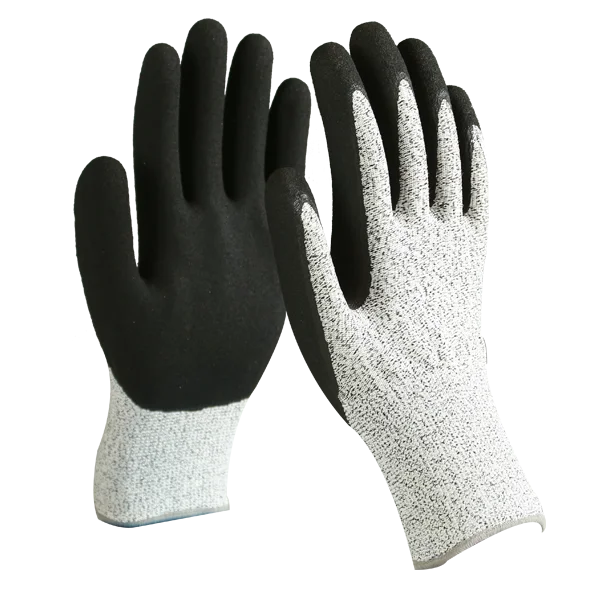Kinds of  cut resistant work safety gloves level A-F