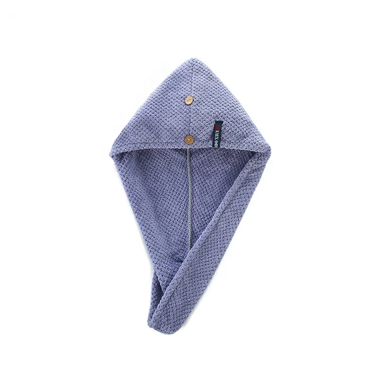 Полотенце из кораллового флиса для сушки волос, шапочка для волос, волшебное быстросохнущее полотенце, шапочка для сушки волос