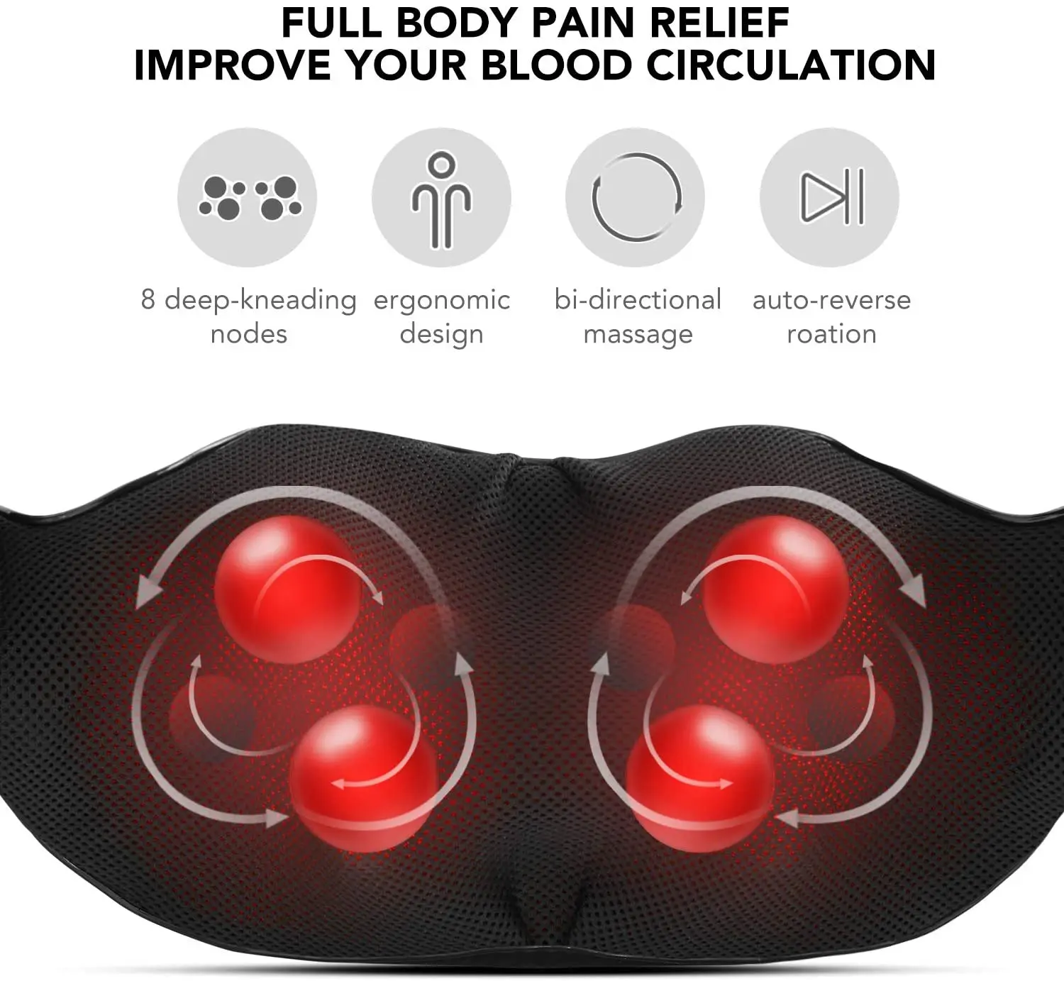 guangtong belt for back pain massage neck shoulder massager