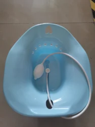 Best Selling Hip Bath Sitz Bath Washing Hip Basin Folding Portable Bidet Fits Yoni Steam Seat Care Basin Bathroom