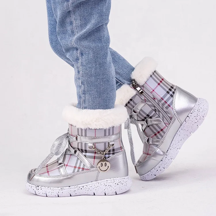 Теплая зимняя одежда для девочек детская одежда обувь зимние сапоги