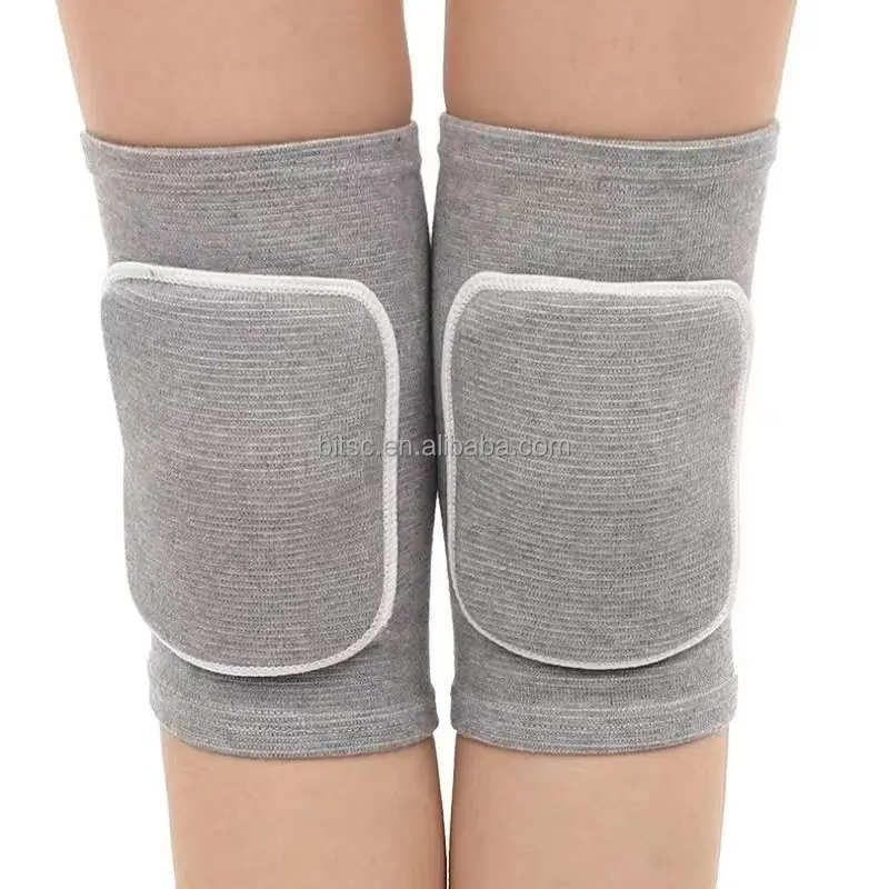 Soft Knitted Nylon Sports Knee Pads Gym Exercise Balance Pad Yoga Dance Knee Pad