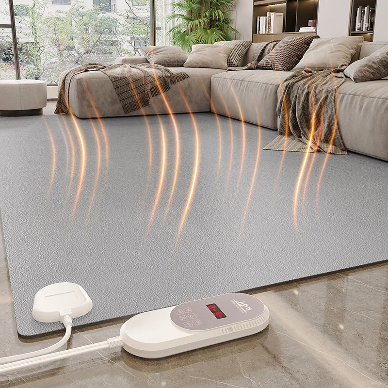 Newest Hot Sale Home Graphene Heating Carpet And Foldable Rugs Heating Rug in living room with Intelligent mite removal function