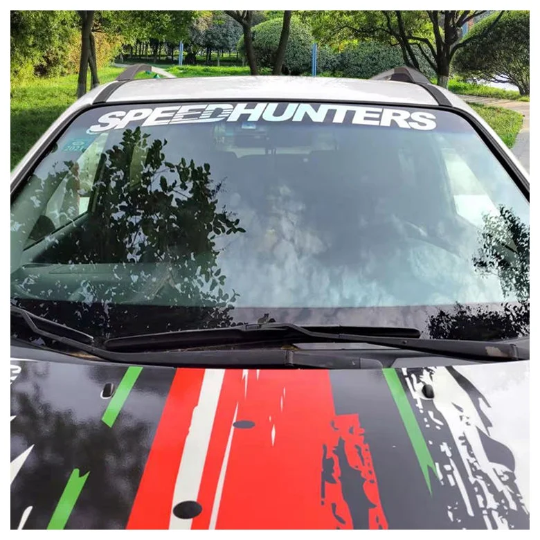 Outdoor UV Resist Customized Waterproof Logo Die Cut Car Window Vehicle Bumper Vinyl Decals for Large Size Banner Sticker