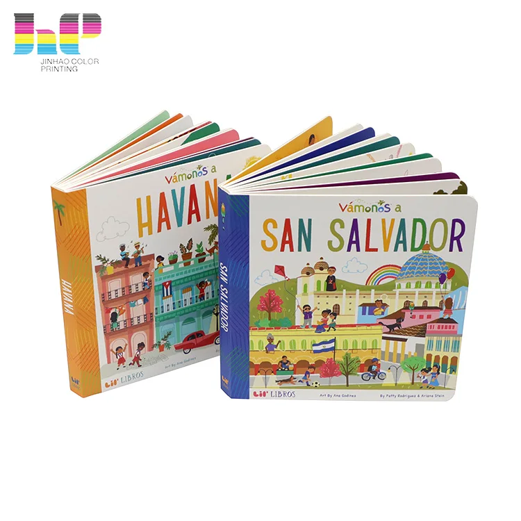 
high quality cheap full color custom printing self publish children board book 