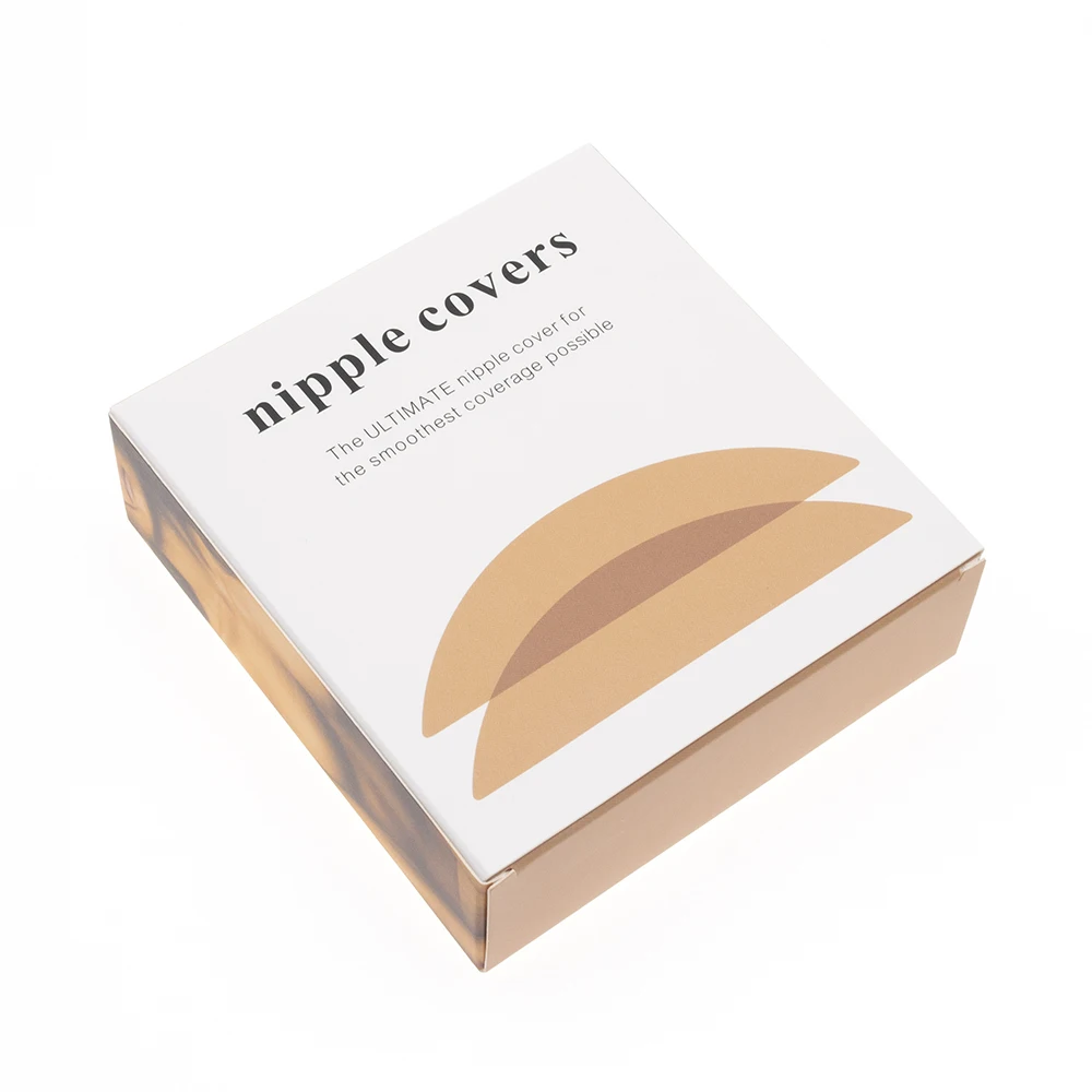 Wholesale Women Washable Reusable  Invisible Concealer Ultra-thin Silicone Breast Nipple Pasties Soft Self-adhesive Nipple Cover