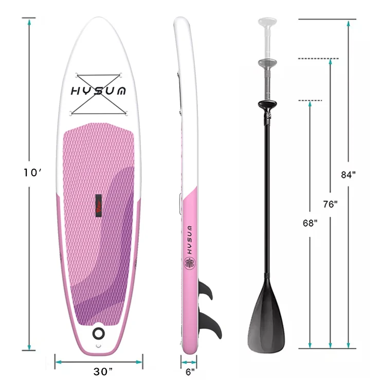 HYSUM stand up paddle board inflatable sup board set for surfing fishing water sport