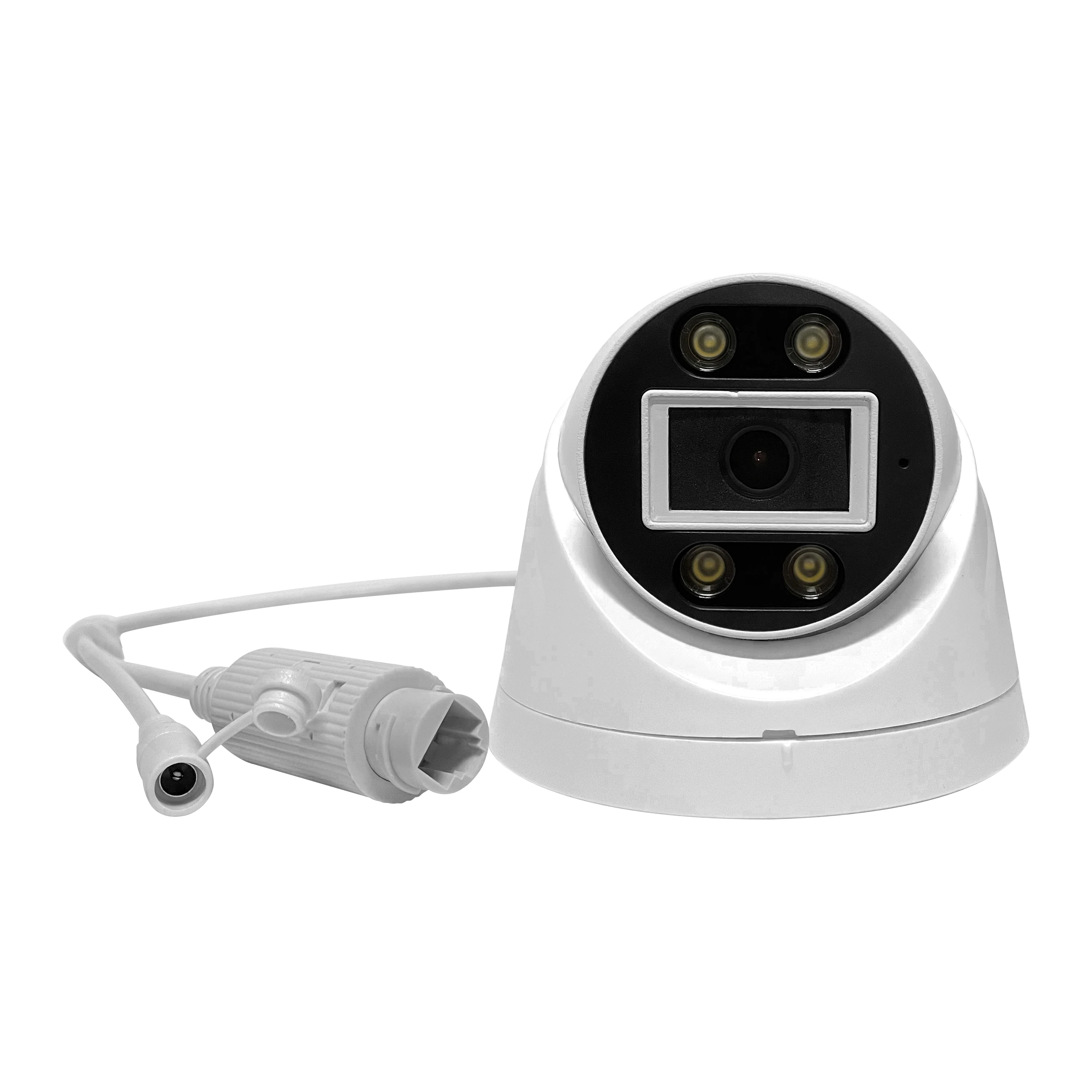 Bestech Mini All in One Two Way Audio Water Proof HD 4MP CCTV Security Network IP POE Dome Camera