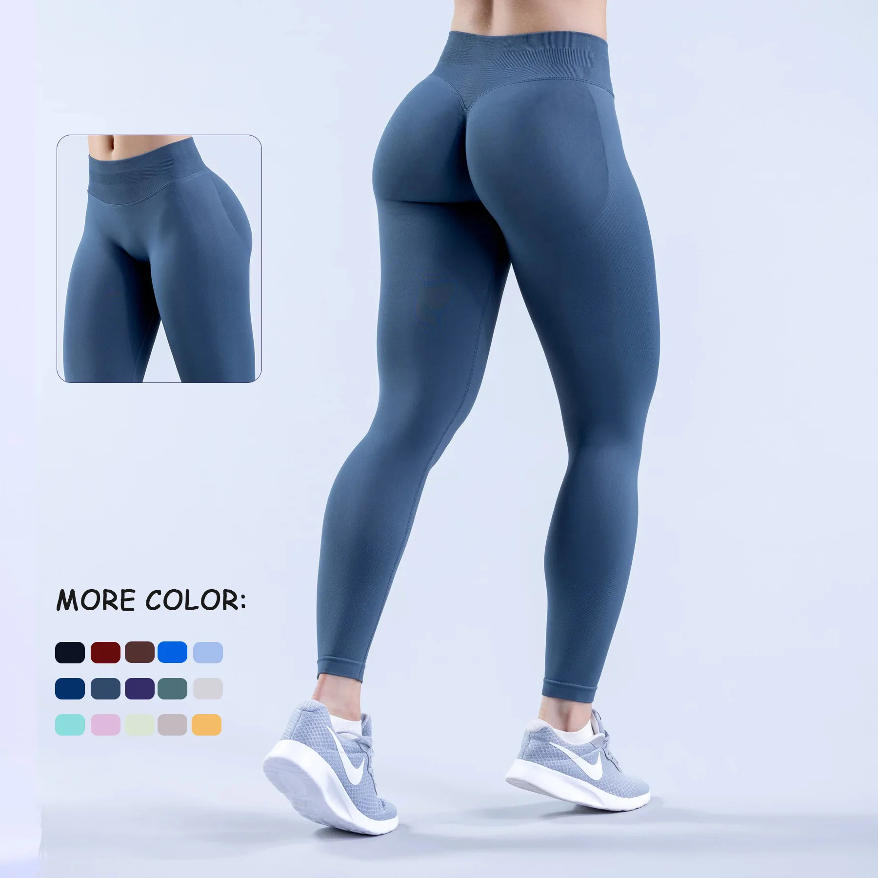 SHWL-T-0007 Top Selling High Elastic nylon fitness gym sport yoga high quality breathable custom logo ladies leggings for women