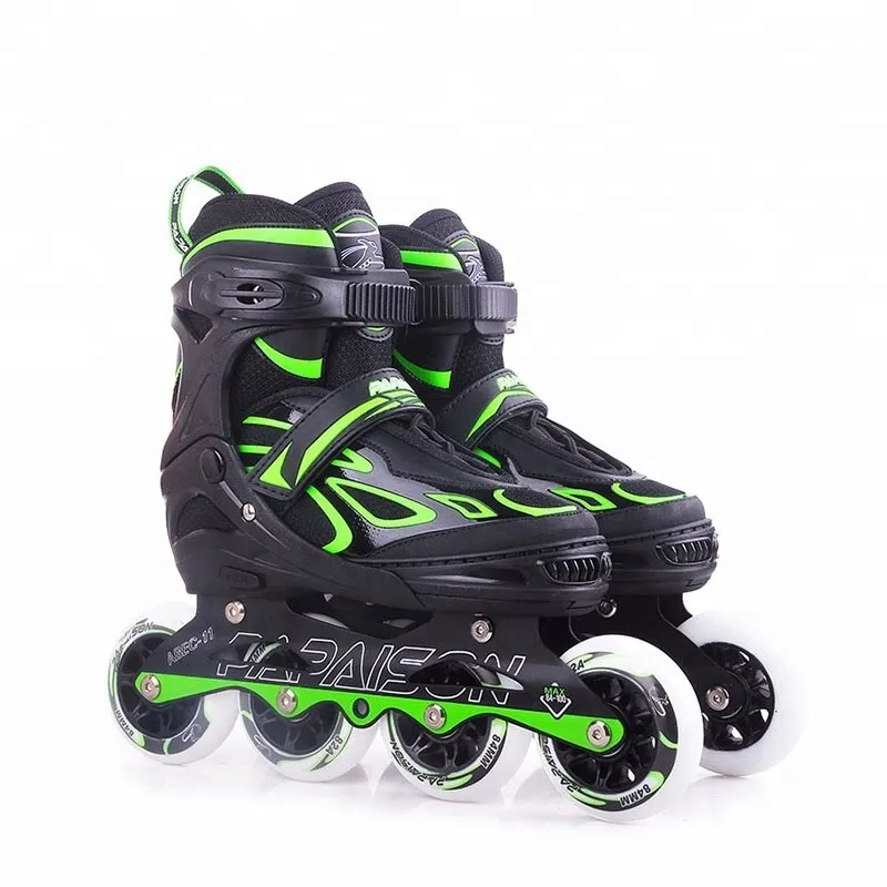 Factory Direct Sale Aggressive Skating Roller Hard Wheels Shoes Adjustable Inline Skates Shoes For Outdoor Sports