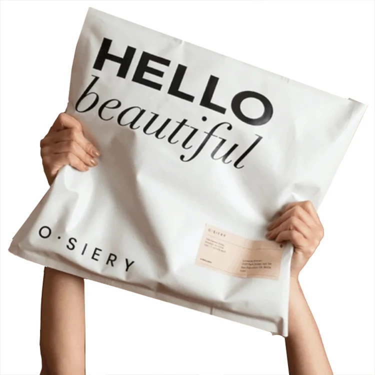 
Factory Low MOQ Matte Biodegradable Shipping Envelope Packaging Mailers Printed Custom Poly Mailers with Logo 