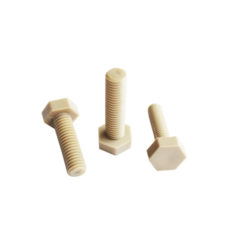 High Precision Machining Adapters PEEK Screws PEEK fasteners