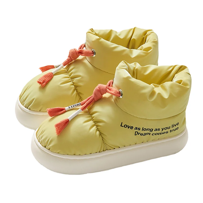 Winter Ankle Boots EVA Sole Comfortable Breathable Anti-slippery Closed Toe Box Women Fashionable Casual Outdoor Cotton Fabric