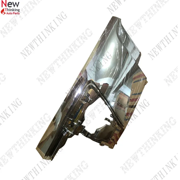 Chrome corner panel flat for isuzu frr truck spare body parts