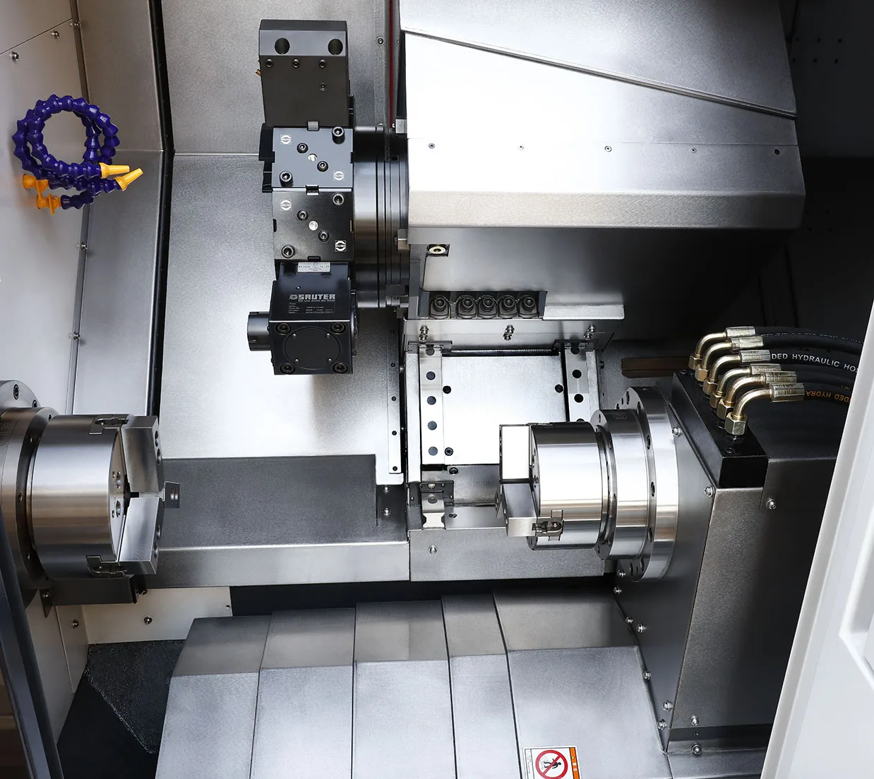 TX500SY 3-осевой кровать с уклоном cnc токарный станок ЧПУ высоким