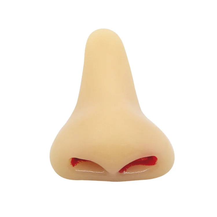 PU Foam Promotional Gifts PU Nose shape Anti Stress Ball Anxiety Reducer Human Organ Stress Relief Toy