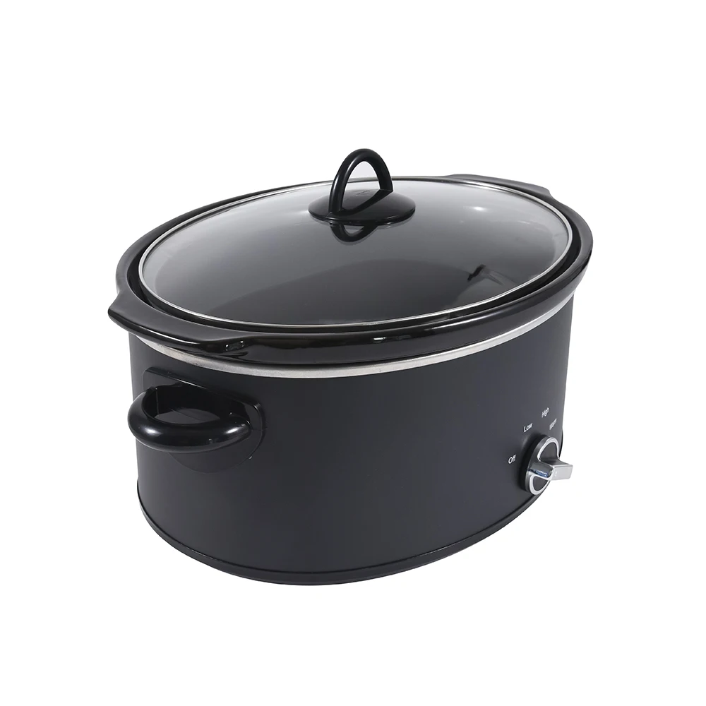 Овальная керамическая медленная Варка 7 Qt китайский горячий