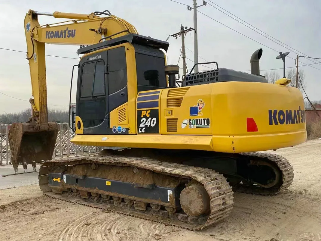 Оригинальный дизайн Komatsu PC240LC подержанный гусеничный экскаватор 24 тонны PC240 PC240-8n1 PC240LC-8 большой горячая распродажа