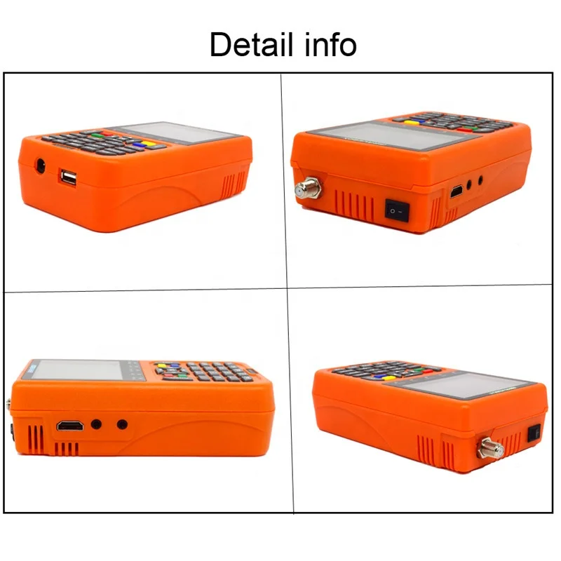 
V9 DVB-S/S2 Satellite Finder High Definition 3.5 Inches Multi Compatible Satellite Receiver 