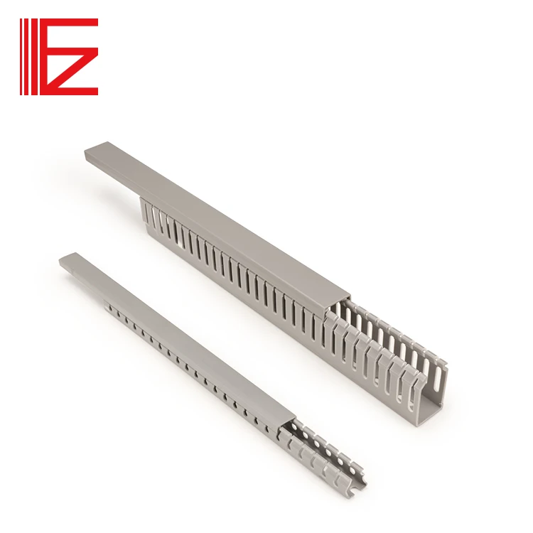 Cable Organizer Plastic Cable Ducts From Dongguan PVC Wiring Duct