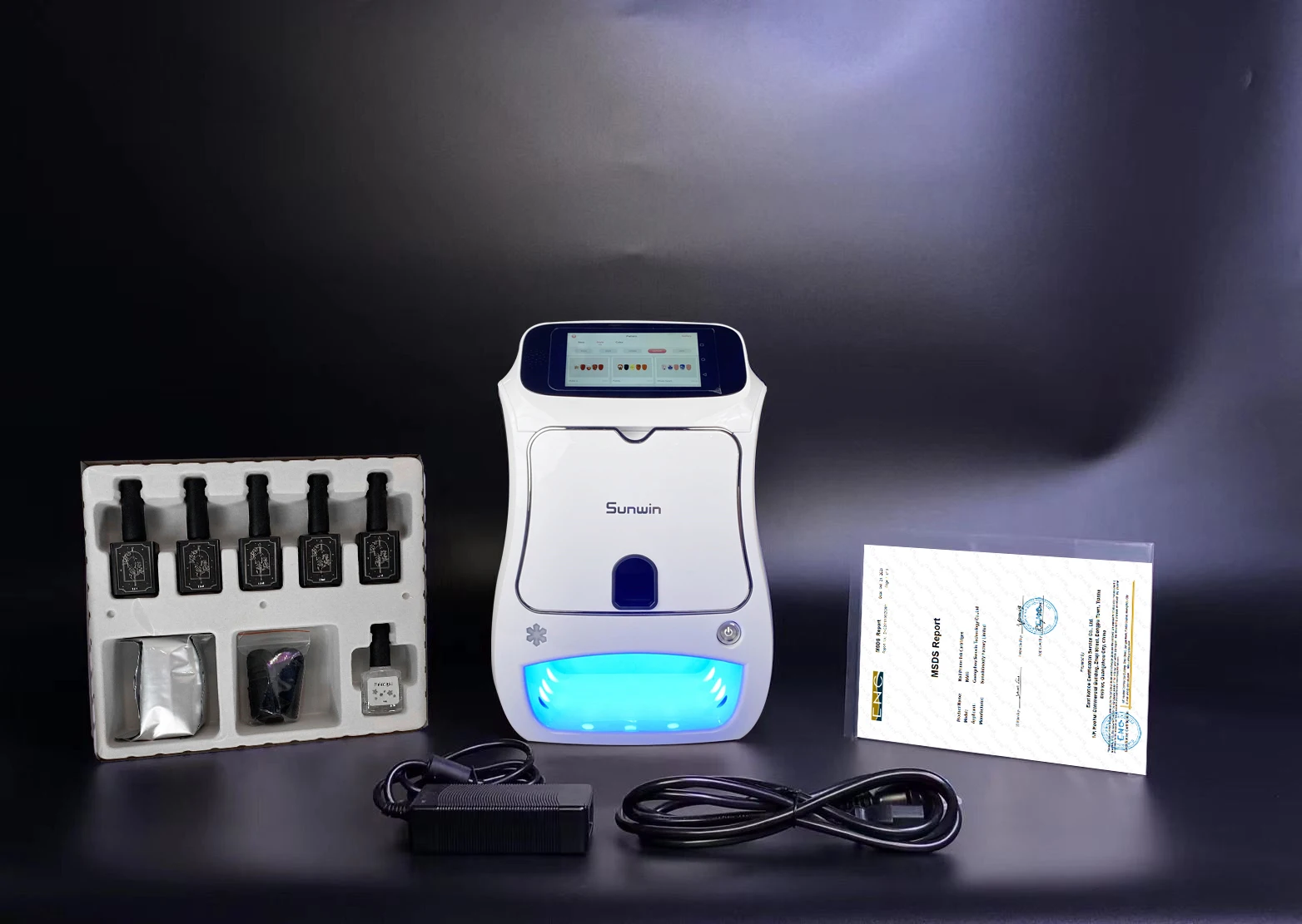 New Nail Product 2024 Nail Printer Intelligent  Automatic Support Wifi/DIY Digital Nail Art Design