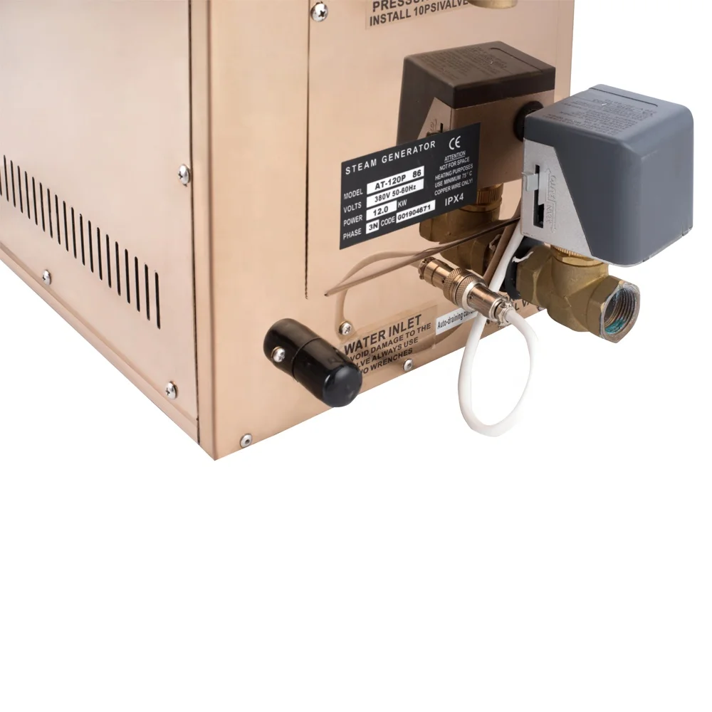 Free Shipping 3KW Steam Generator 380-415V Steam Bath Machine With Digital Controller ST-86