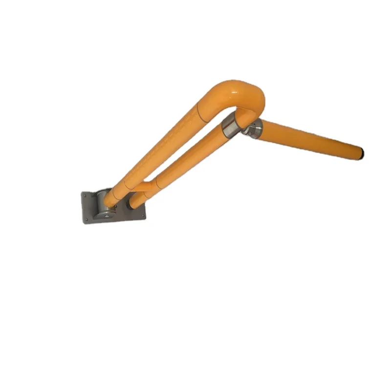 U-Shape Heating Toilet Handrail for Bathroom Foldable Safety Grab Bar for Handicapped or Disabled People