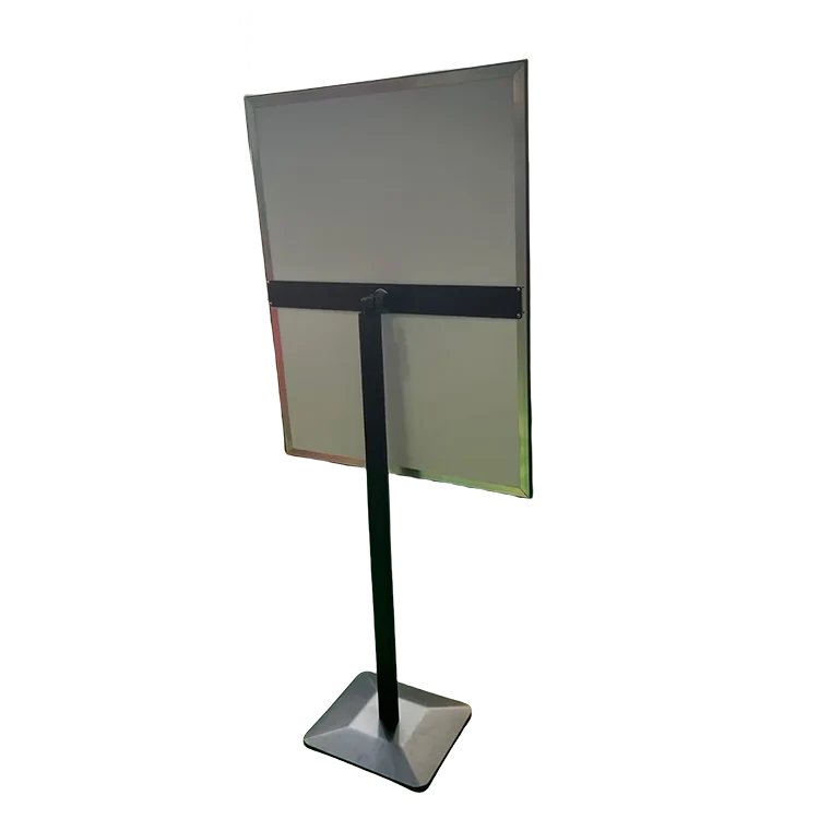 Poster Stand For Display Pedestal Sign Stand Adjustable Floor Standing Sign Holder