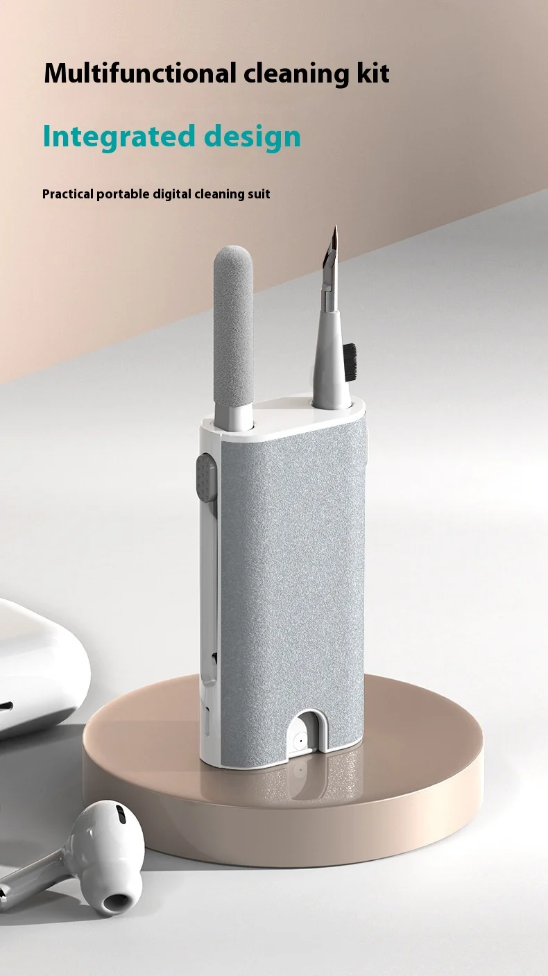 New Design 5 in 1 Multi Function Earphone Earbud TWS Cleaner Pen Brush Cleaning Tool Kit For Notebook Computer Phone Cleaner