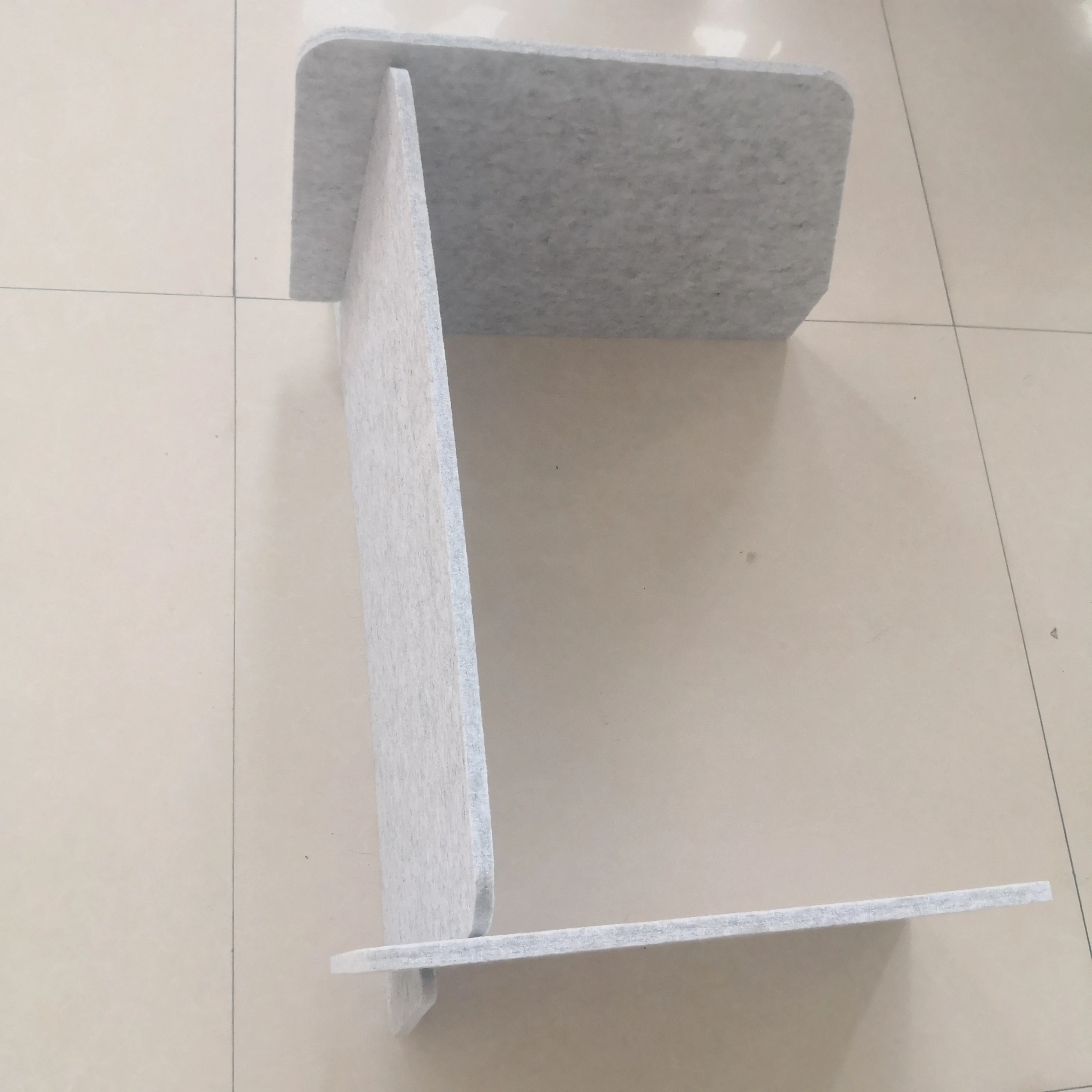 Polyester Acoustic Panels PET Felt Acoustic Panels Sound Insulation Office Desk Acoustic Screen