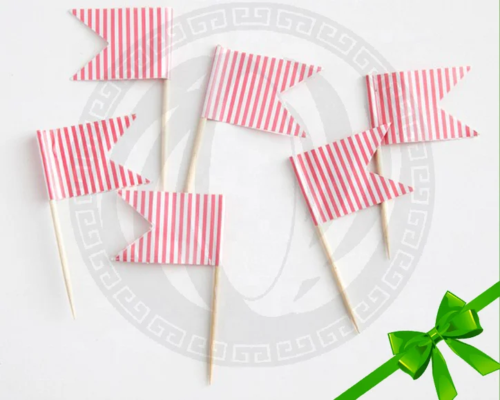 all sizes toothpick cocktail flag sticks