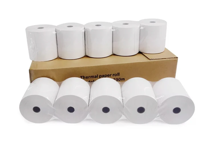 Optimal price 57mm 80mm POS thermal paper 57x40 80x80 for cash register receipts