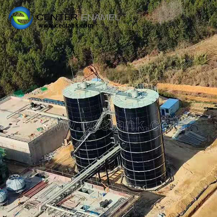 Резервуар для хранения биоэнергии/биогаза с двойной мембранной крышей