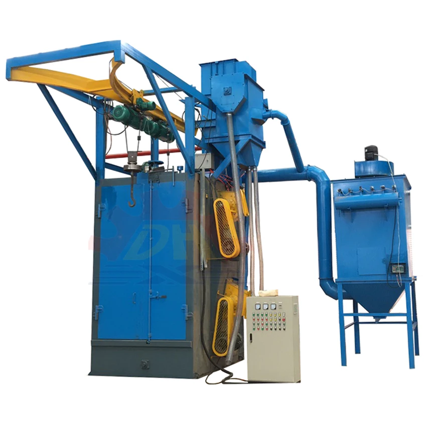Double Hook Shot Blasting Machine, Surface Treatment Equipment Used In Foundry