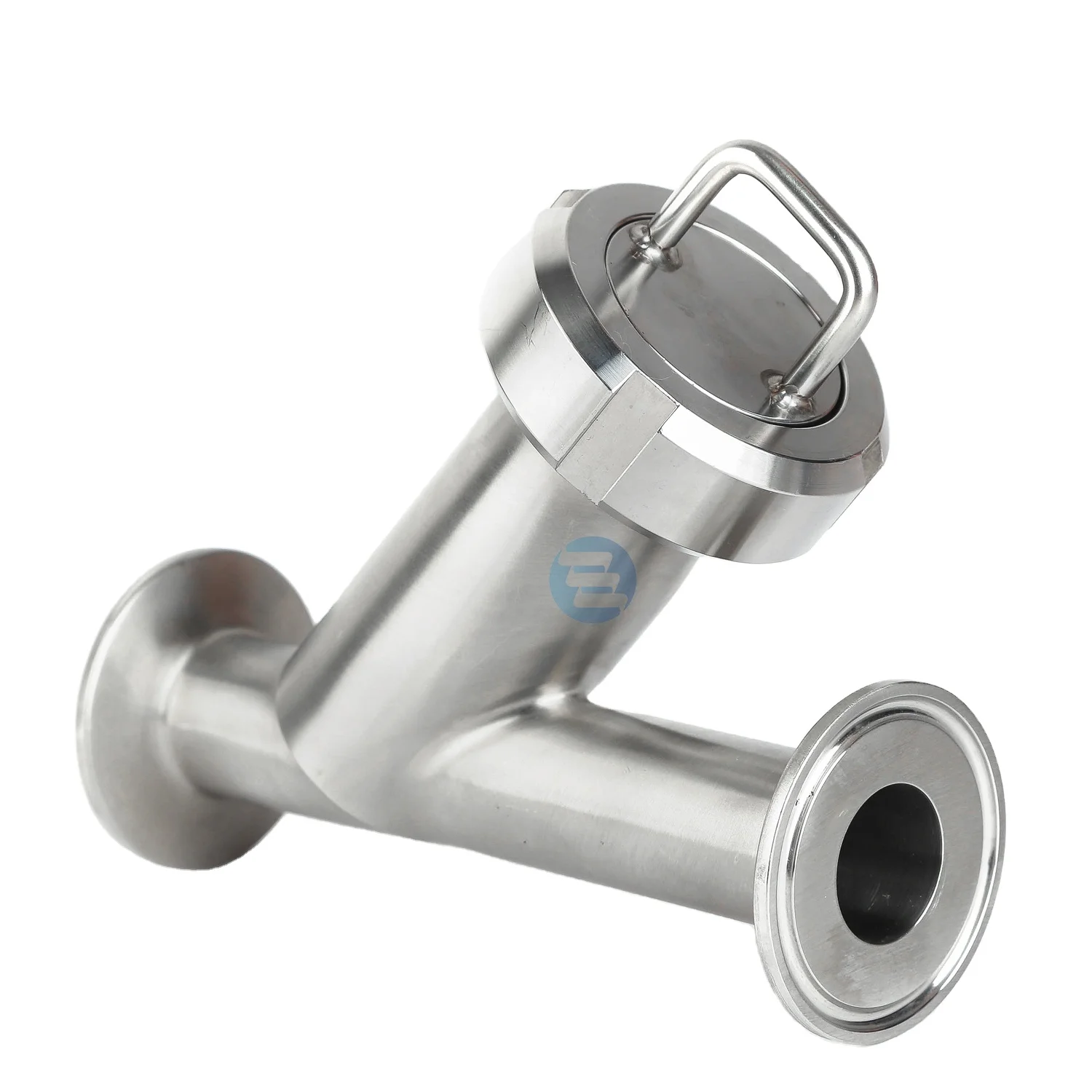 SANTHAI SS304/316L Beverage&Pharmaceutical&Dairy Products Industry Applicable Sanitary Clamp Y type Filter